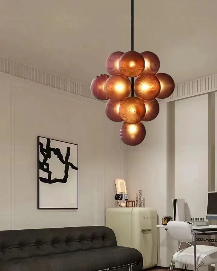 WOMO Purple Grape Chandelier-WM2515 - Image 3