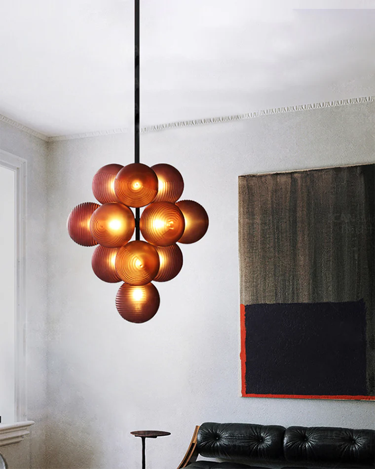WOMO Purple Grape Chandelier-WM2515 - Image 4
