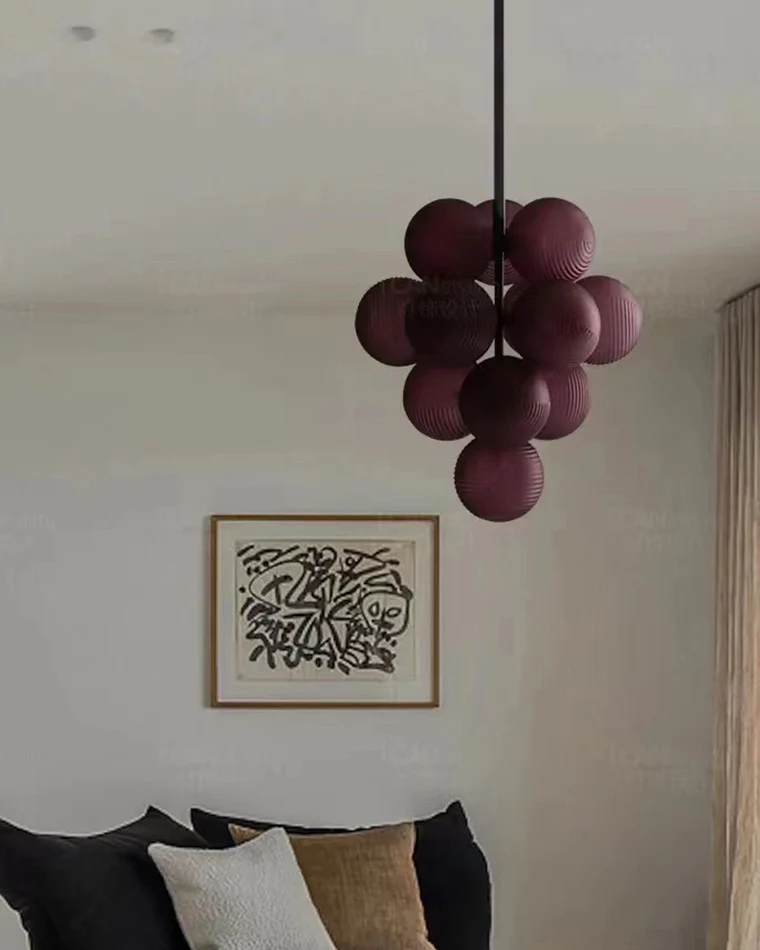 WOMO Purple Grape Chandelier-WM2515 - Image 6