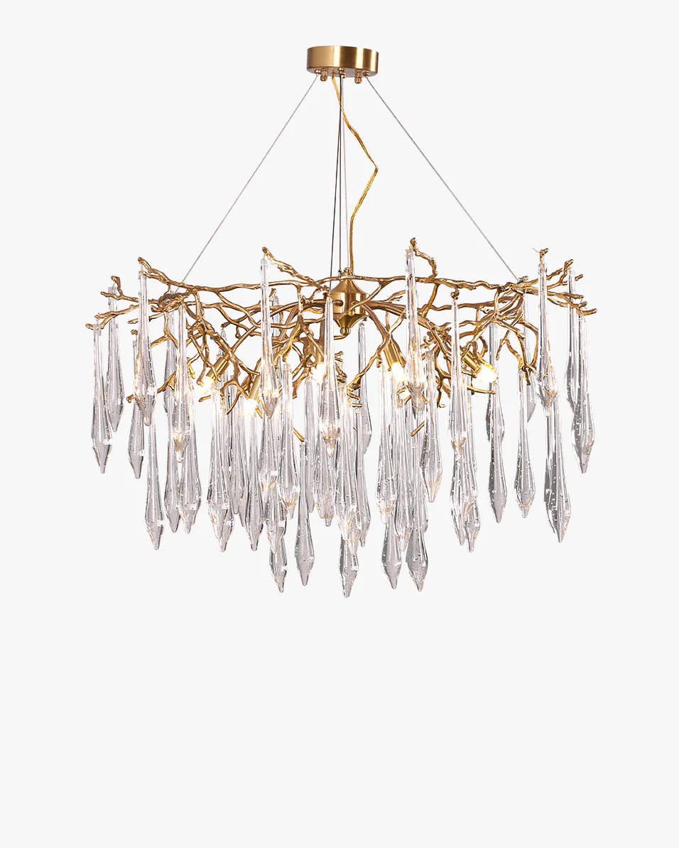 WOMO Raindrop Crystal Chandelier-WM3045