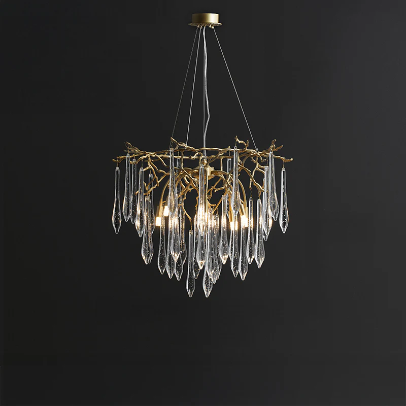 WOMO Raindrop Crystal Chandelier-WM3045 - Image 13
