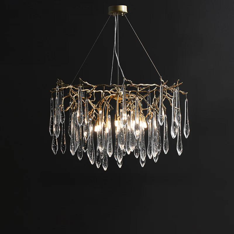 WOMO Raindrop Crystal Chandelier-WM3045 - Image 14
