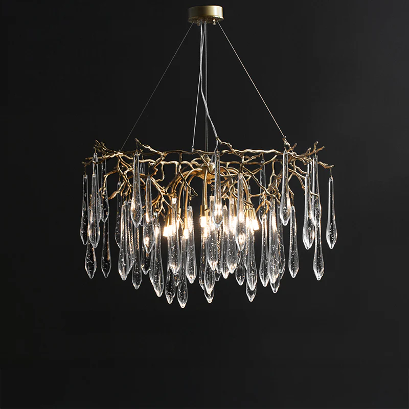 WOMO Raindrop Crystal Chandelier-WM3045 - Image 15
