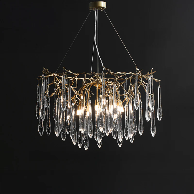 WOMO Raindrop Crystal Chandelier-WM3045 - Image 16