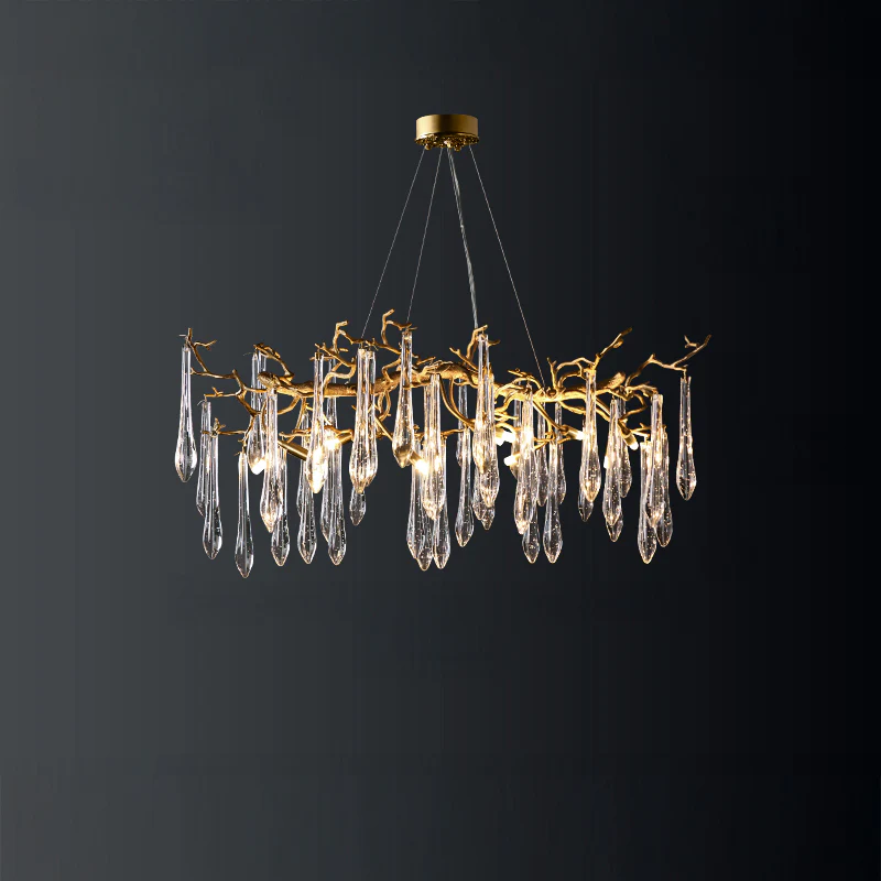 WOMO Raindrop Crystal Chandelier-WM3045 - Image 17
