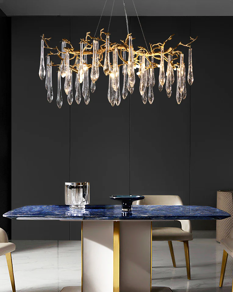 WOMO Raindrop Crystal Chandelier-WM3045 - Image 3