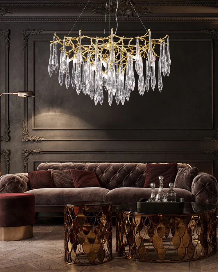 WOMO Raindrop Crystal Chandelier-WM3045 - Image 5