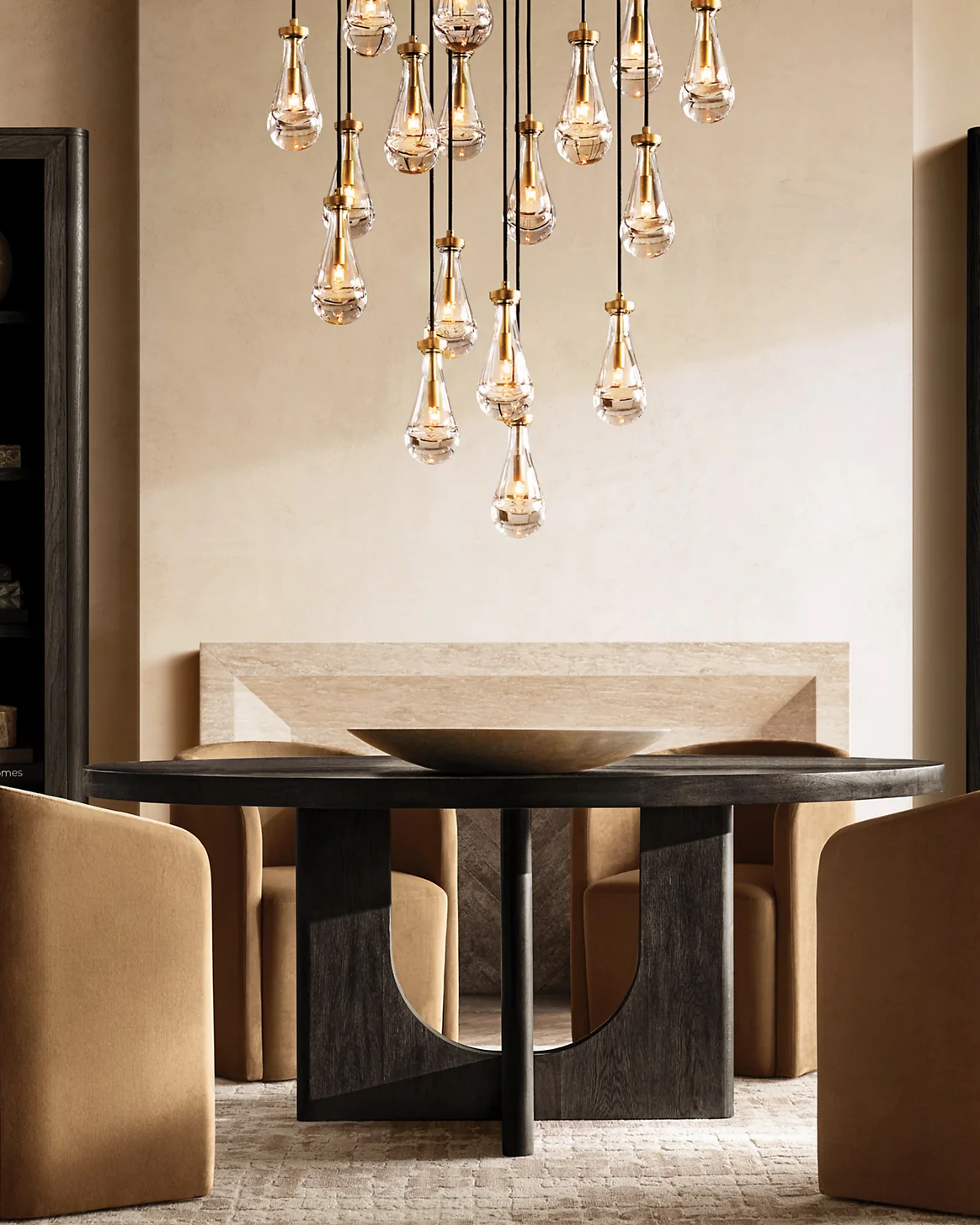 WOMO Raindrop Glass Chandelier-WM2809 - Image 4