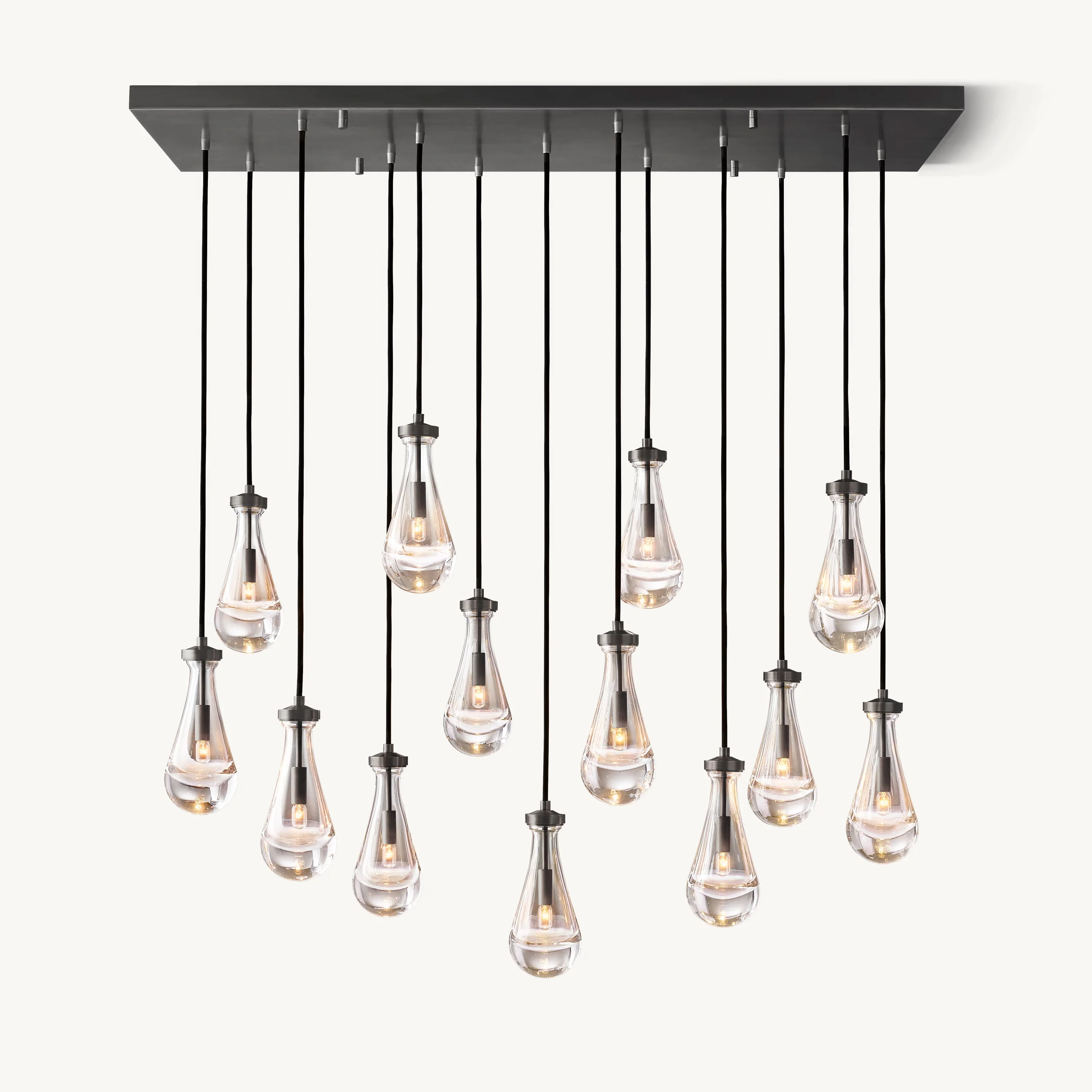 WOMO Raindrop Glass Chandelier-WM2810 - Image 6