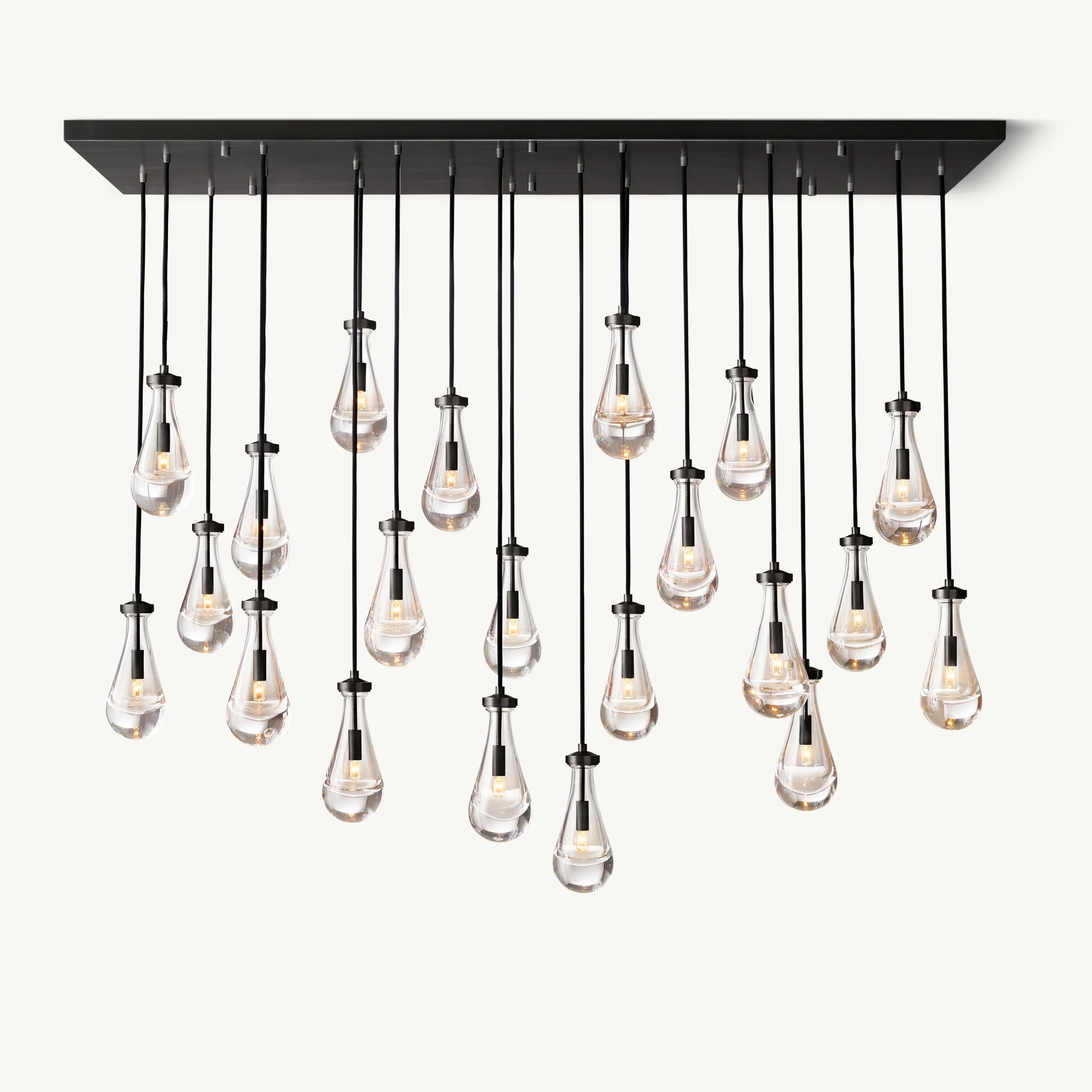 WOMO Raindrop Glass Chandelier-WM2810 - Image 8