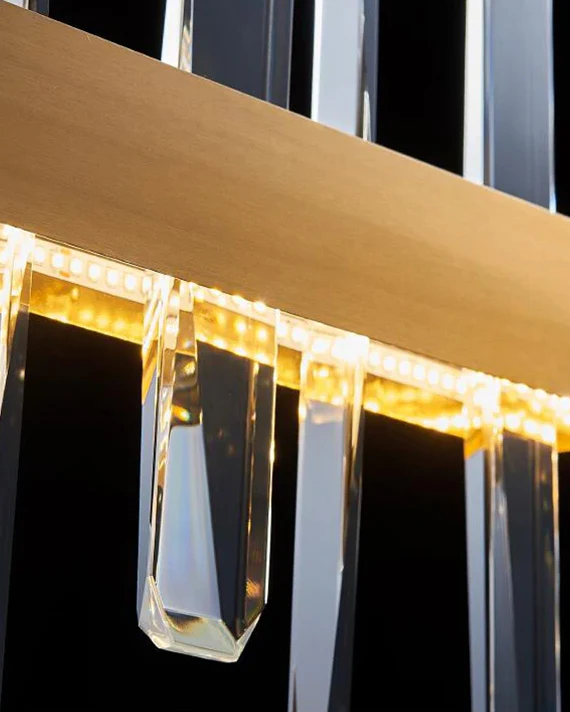 WOMO Linear Crystal Chandelier-WM2485b - Image 14