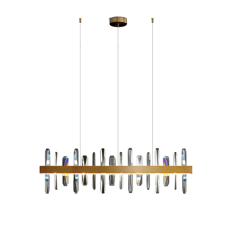 WOMO Linear Crystal Chandelier-WM2485b - Image 17