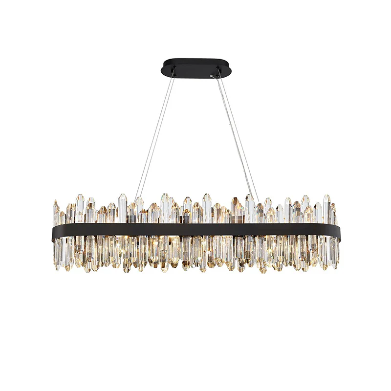 WOMO Rectangular Crystal Chandelier-WM2488b - Image 17