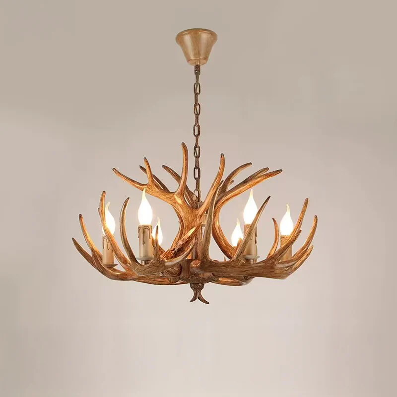 WOMO Resin Antler Chandelier-WM2991 - Image 10