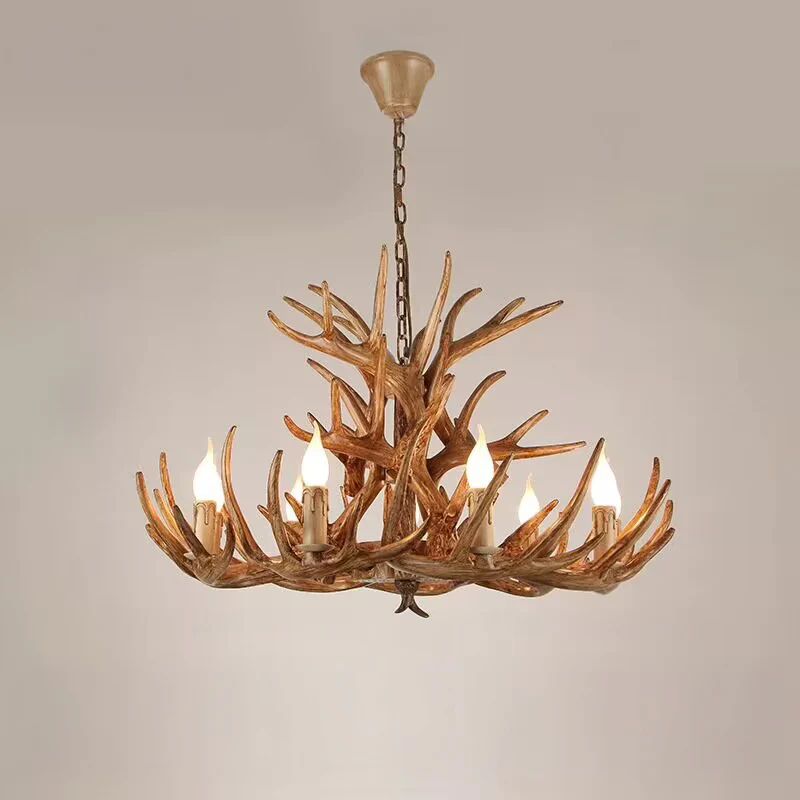 WOMO Resin Antler Chandelier-WM2991 - Image 13