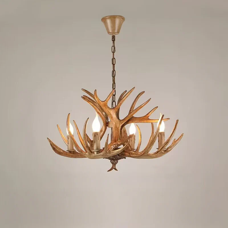 WOMO Resin Antler Chandelier-WM2991 - Image 9