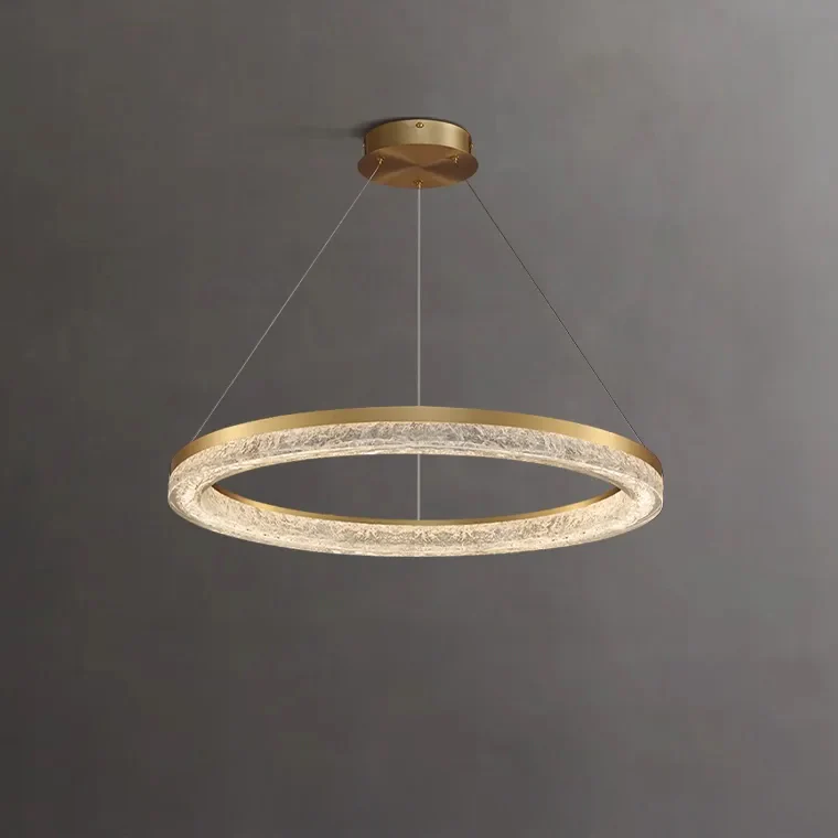 WOMO Resin Circular Led Chandelier-2994 - Image 21
