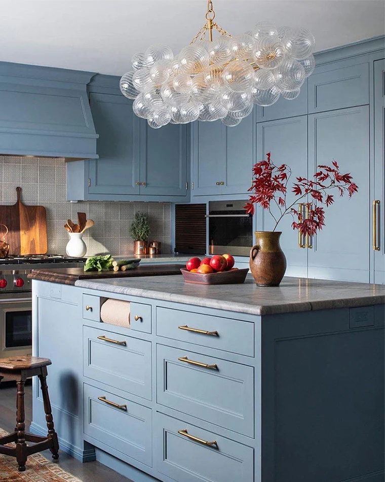 WOMO Textured Glass Bubble Chandelier-WM2180 - Image 3
