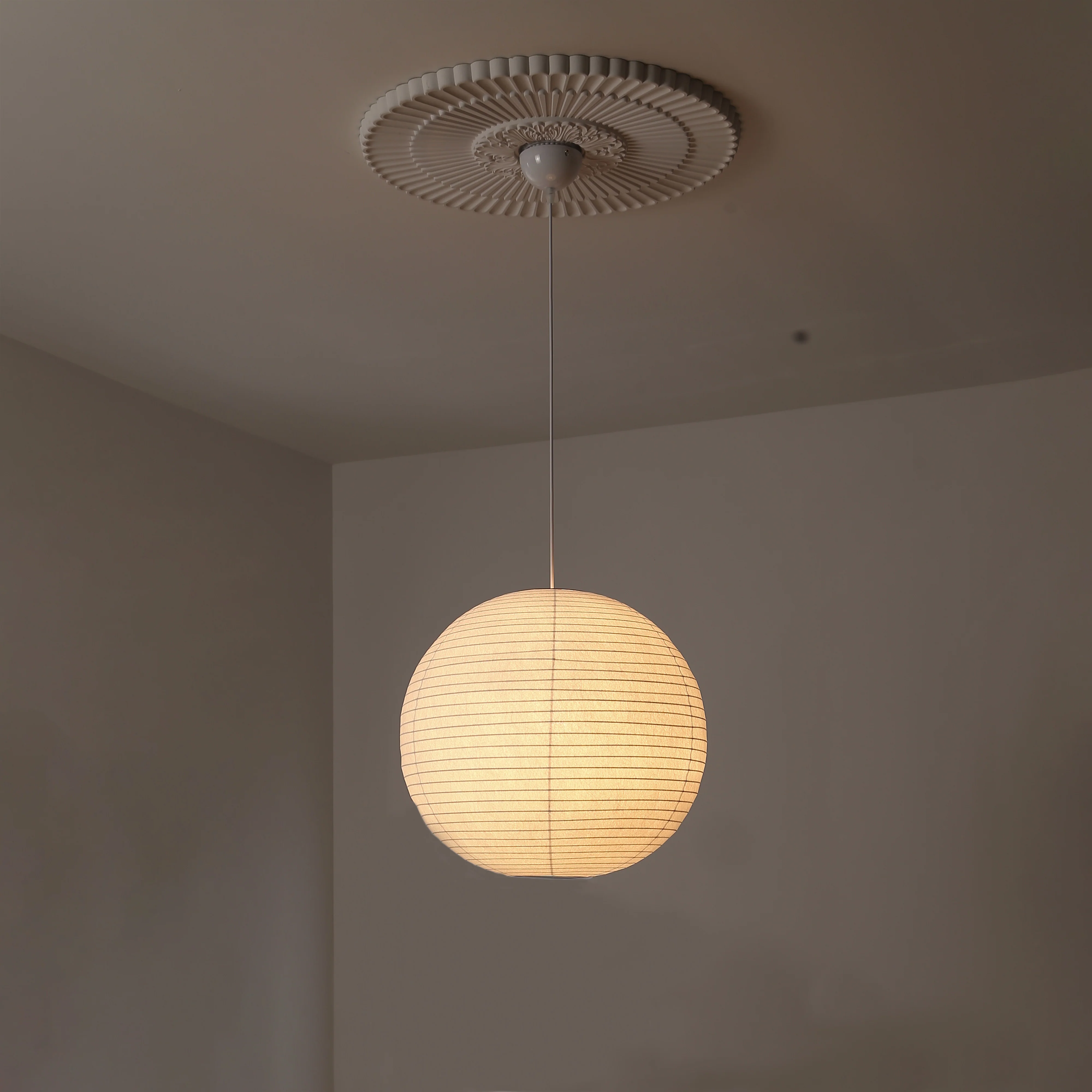 WOMO Rice Paper Globe Pendant Light-WM2722 - Image 19