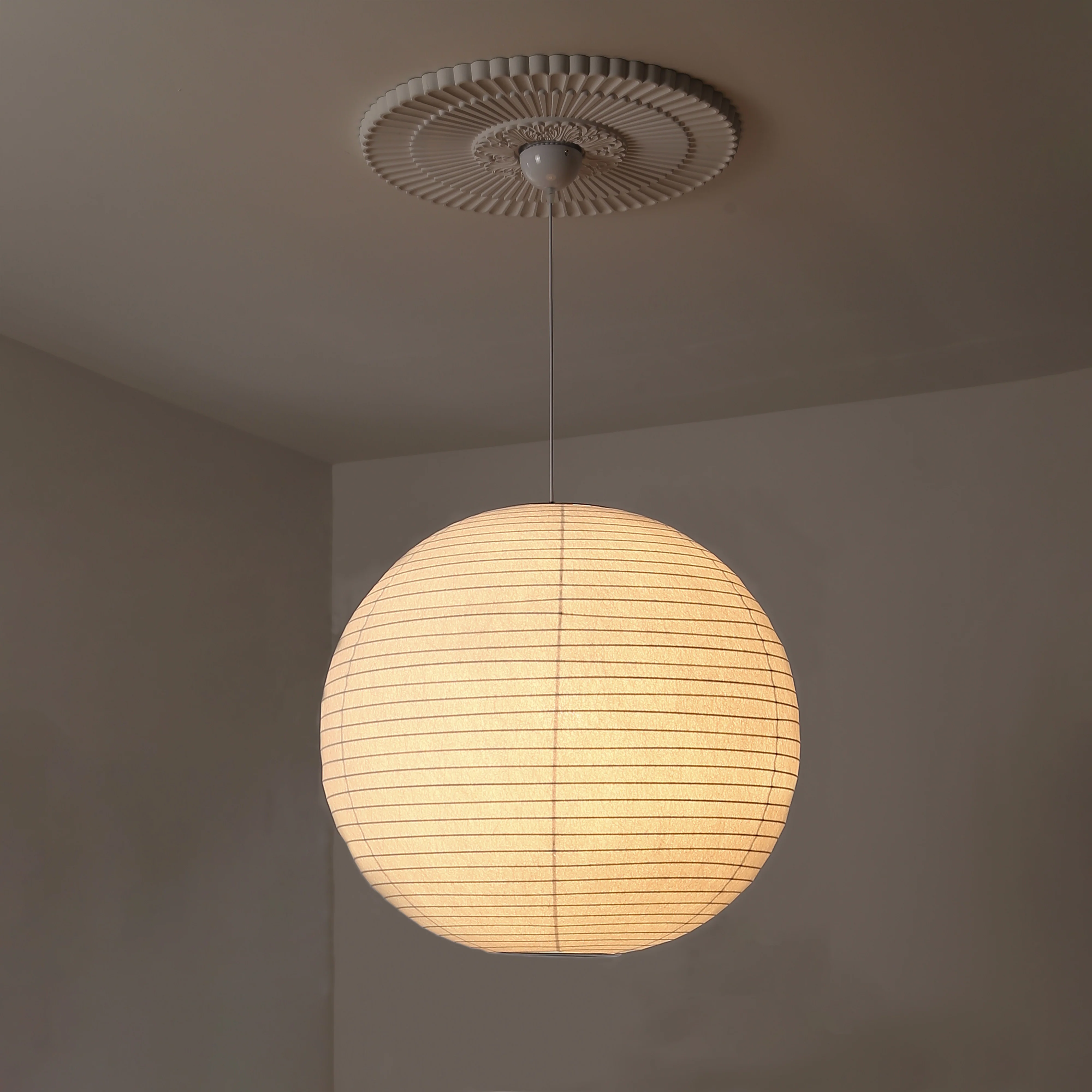 WOMO Rice Paper Globe Pendant Light-WM2722 - Image 25