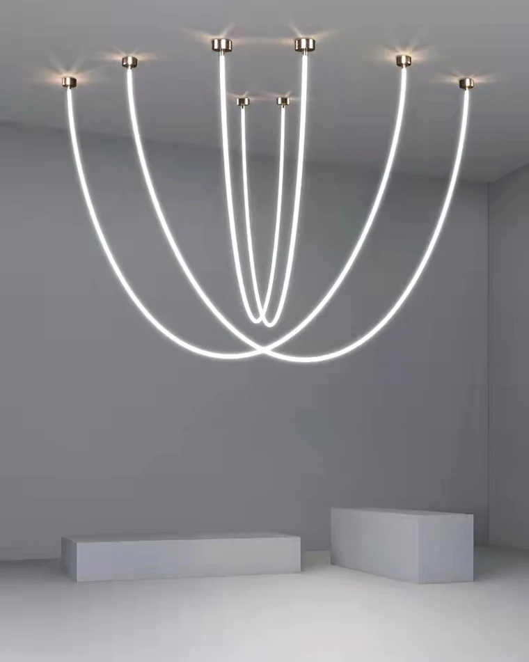 WOMO Rope Led Chandelier-WM2312 - Image 3