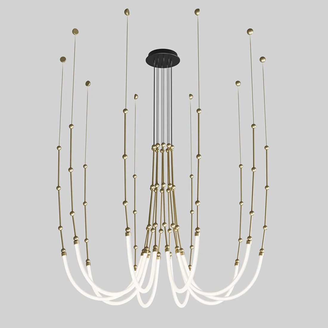 WOMO Bamboo Rope LED Chandelier-WM2752 - Image 18