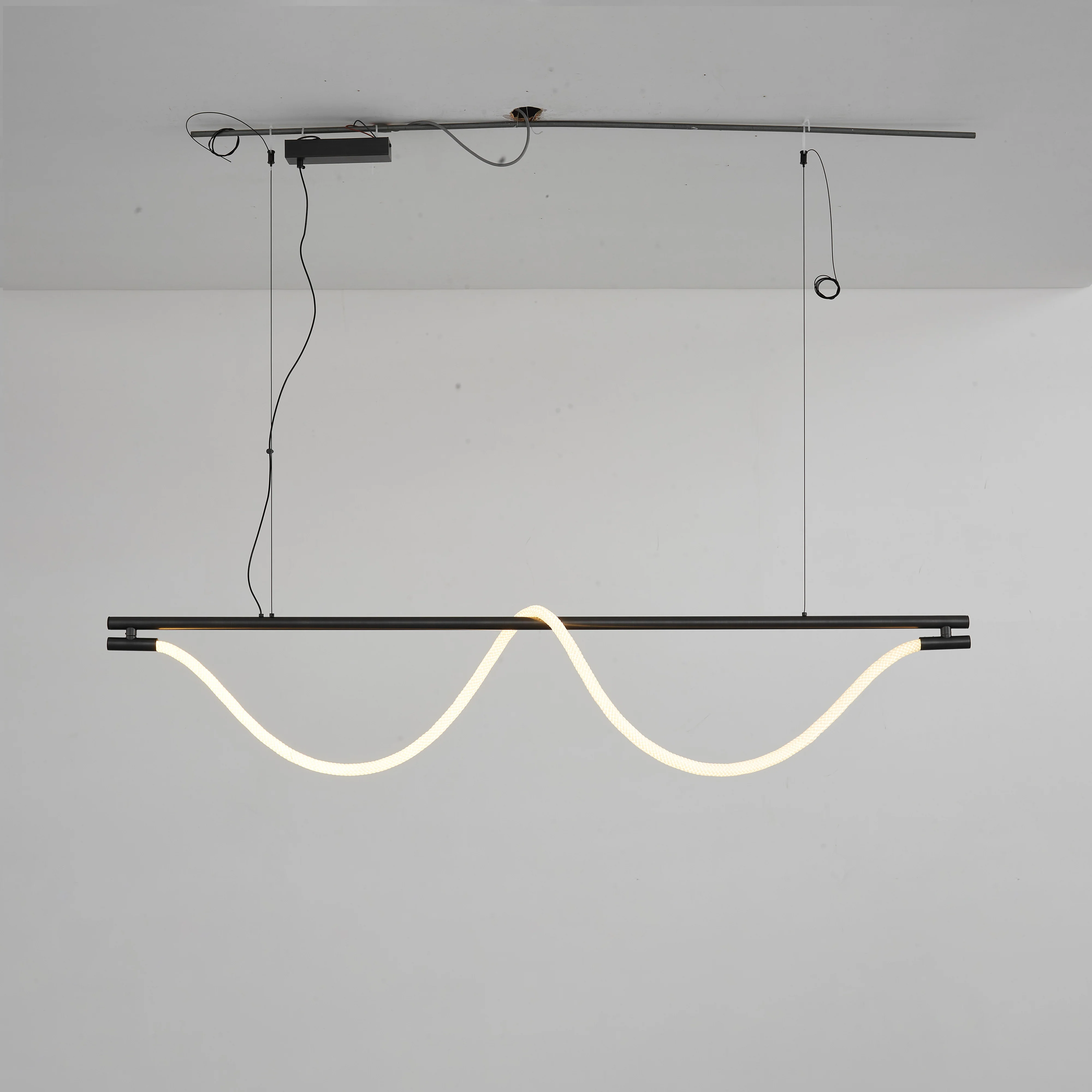 WOMO Rope Led Linear Chandelier-WM2742 - Image 10