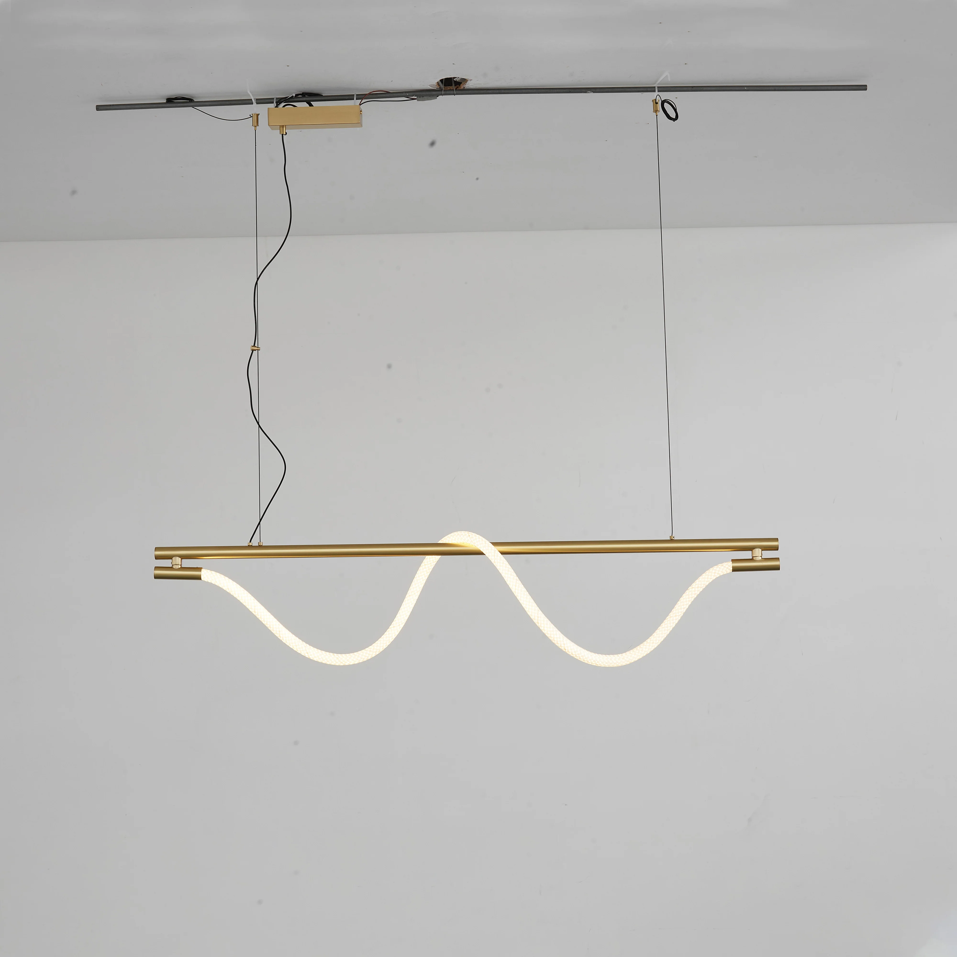 WOMO Rope Led Linear Chandelier-WM2742 - Image 14