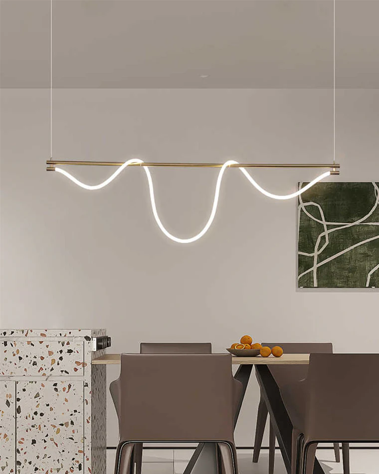 WOMO Rope Led Linear Chandelier-WM2742 - Image 2