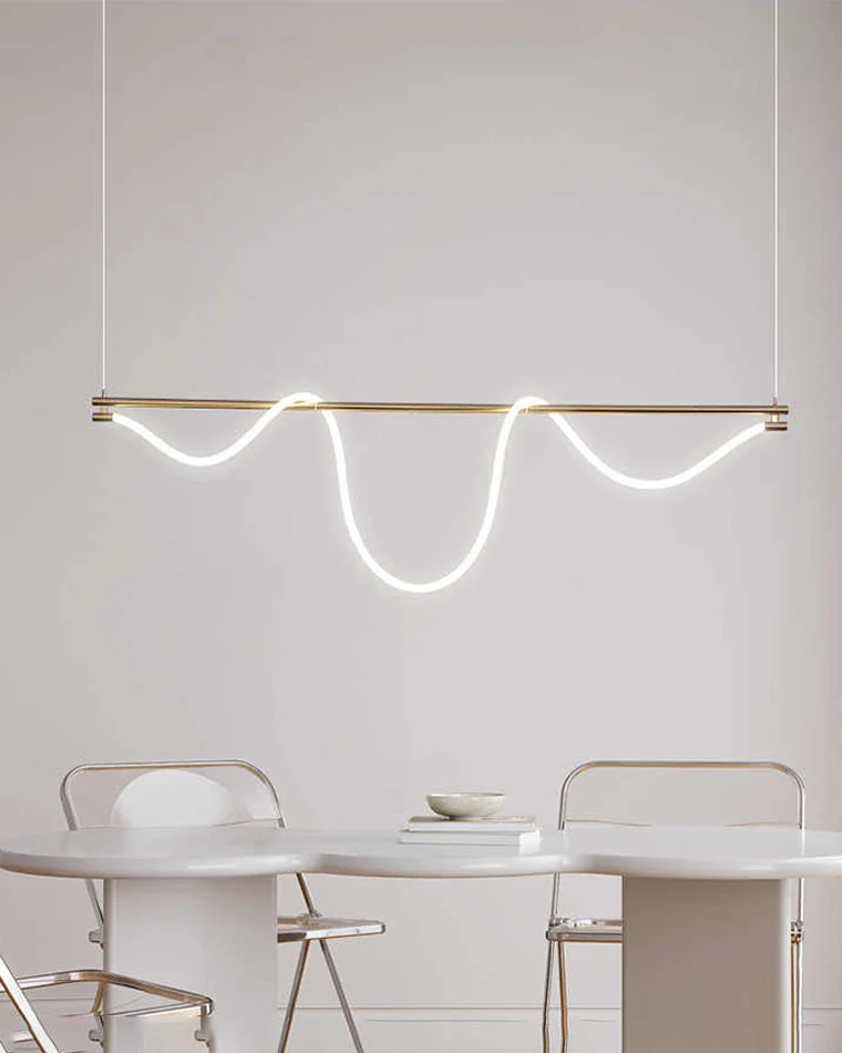 WOMO Rope Led Linear Chandelier-WM2742 - Image 3