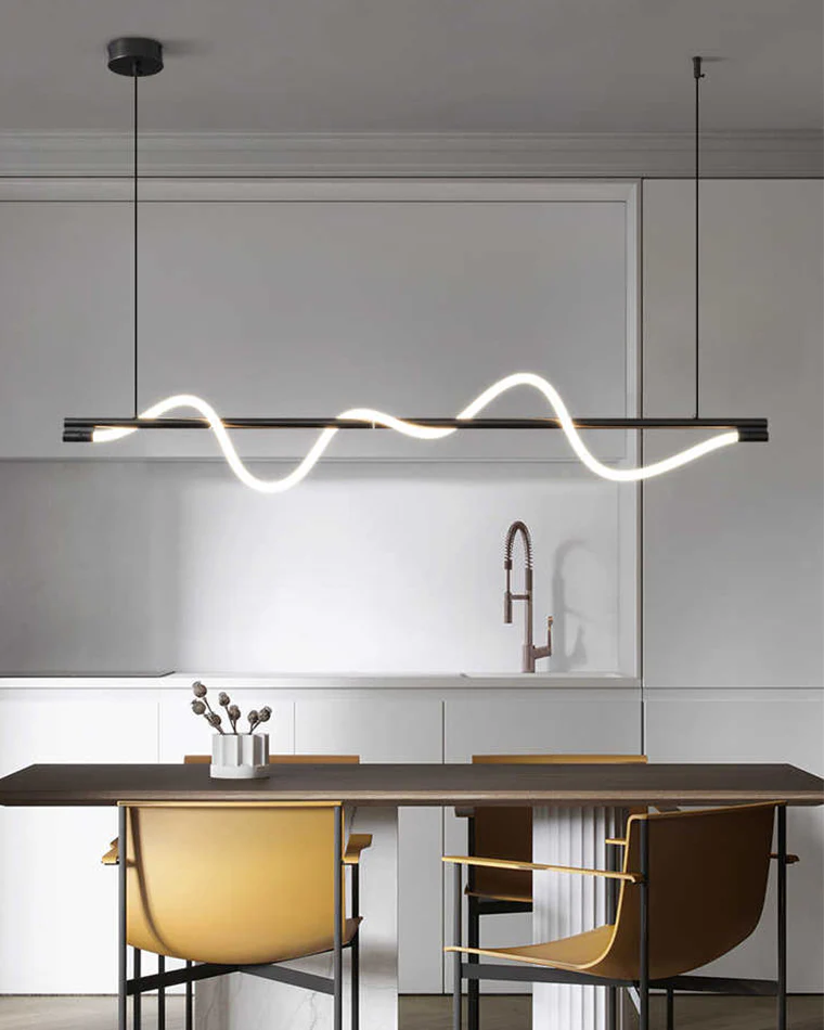 WOMO Rope Led Linear Chandelier-WM2742 - Image 5