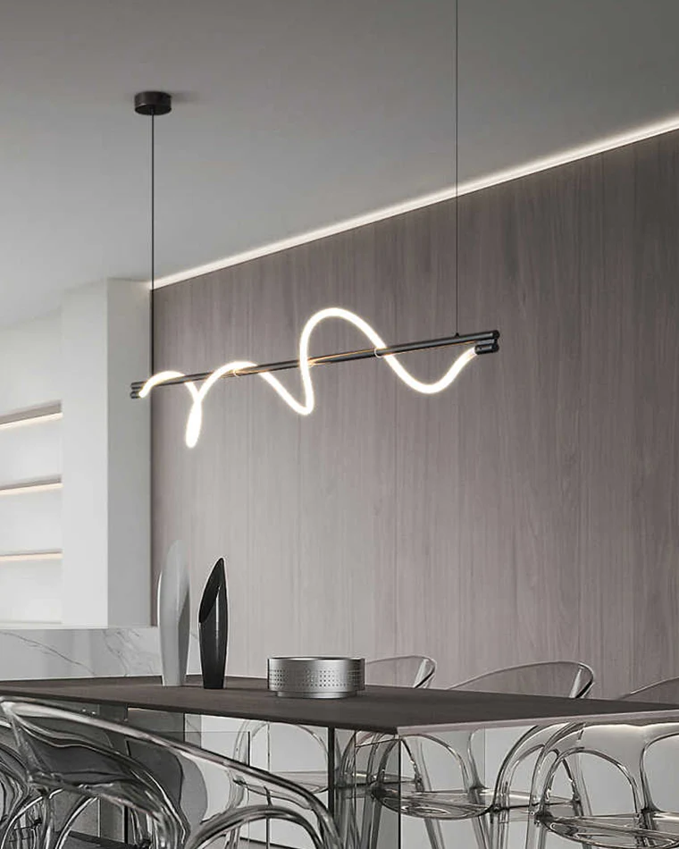 WOMO Rope Led Linear Chandelier-WM2742 - Image 6