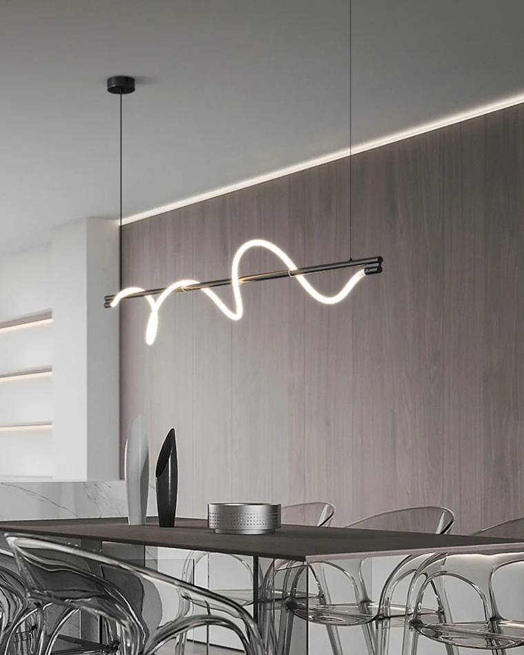 WOMO Rope Led Linear Chandelier-WM2756 - Image 5