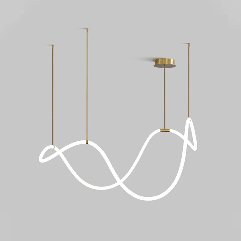 WOMO Rope Led Round Chandelier-WM2781 - Image 10