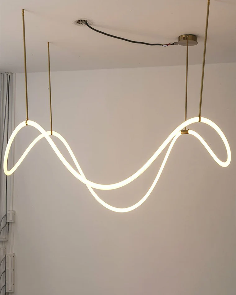WOMO Rope Led Round Chandelier-WM2781 - Image 8