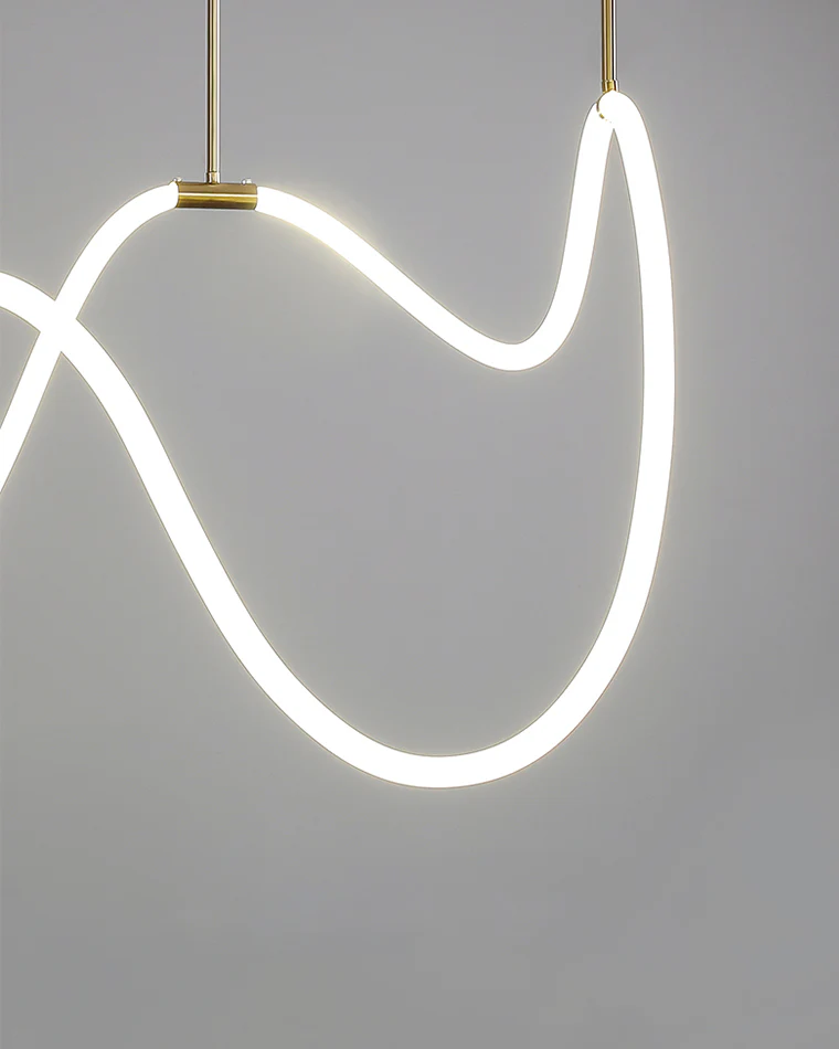 WOMO Rope Led Round Chandelier-WM2781 - Image 9