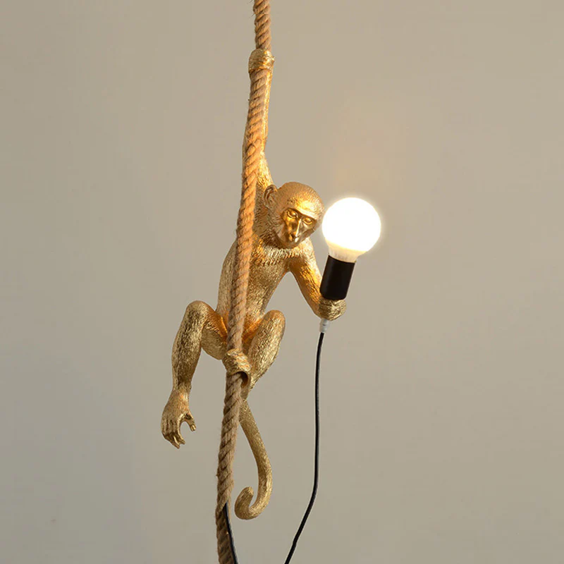 WOMO Monkey Rope Pendant Light-WM2467 - Image 16
