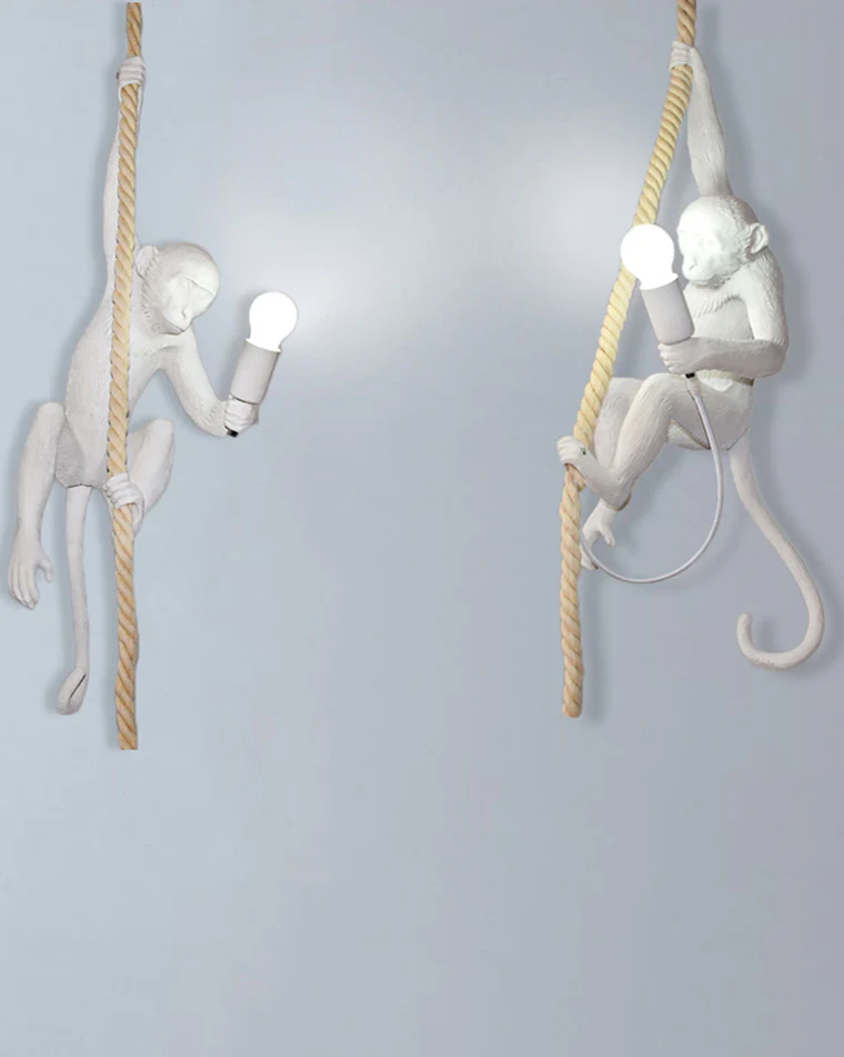 WOMO Monkey Rope Pendant Light-WM2467 - Image 4