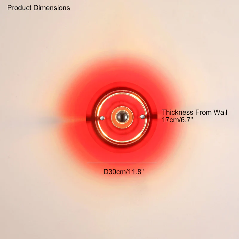 WOMO Round Accent Wall Sconce-WM6049 - Image 35
