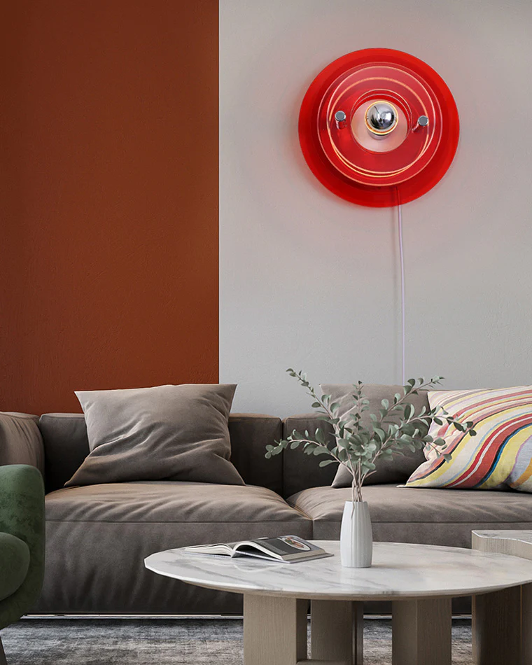 WOMO Round Accent Wall Sconce-WM6049 - Image 5