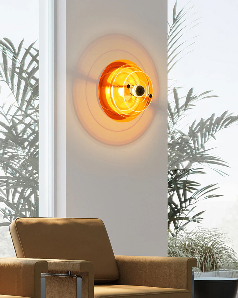 WOMO Round Accent Wall Sconce-WM6049 - Image 7