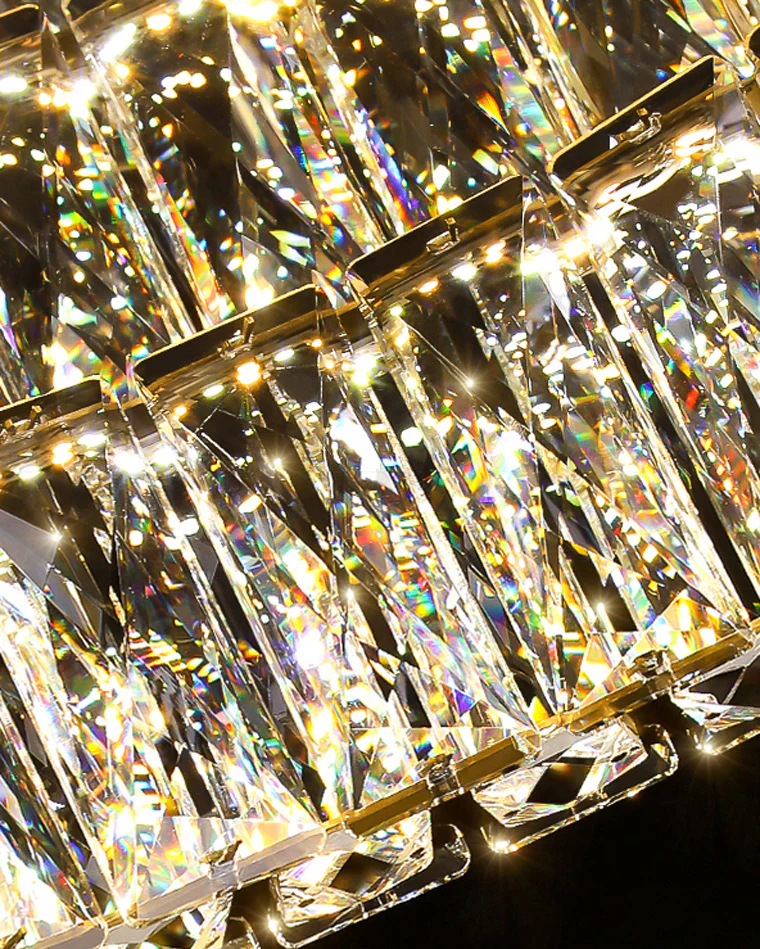 WOMO Round Crystal Chandelier-WM2355 - Image 5