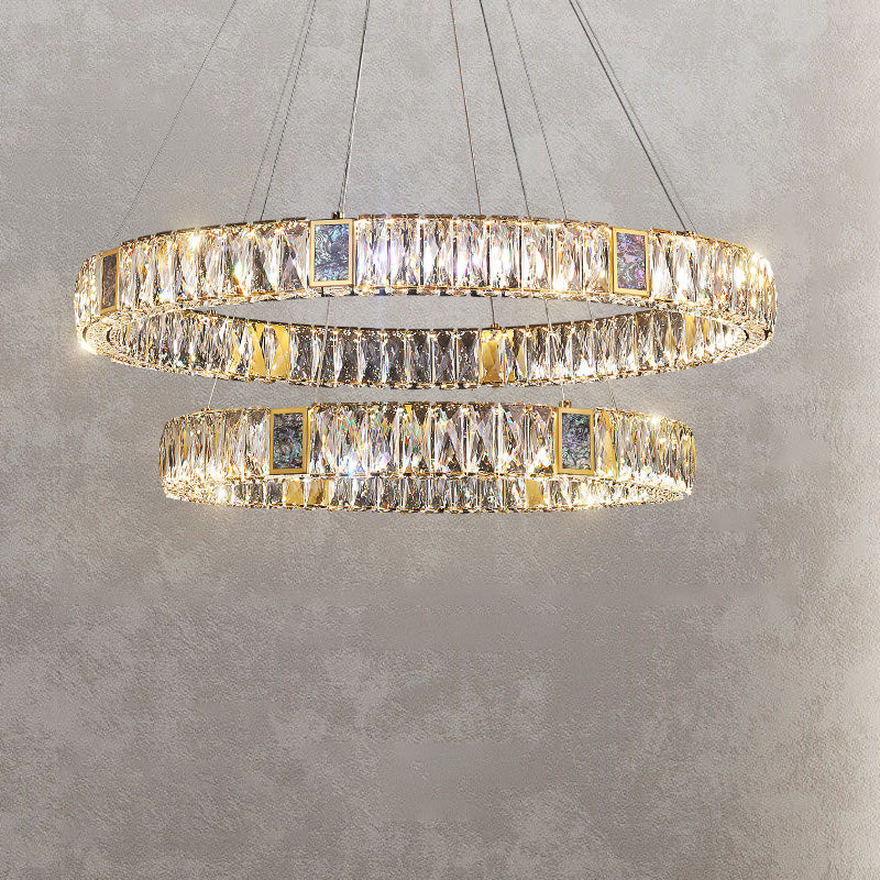 WOMO Round Crystal Chandelier-WM2355 - Image 8