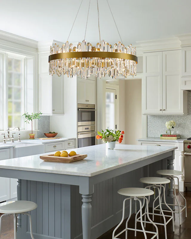 WOMO Round Crystal Chandelier-WM2488a - Image 5