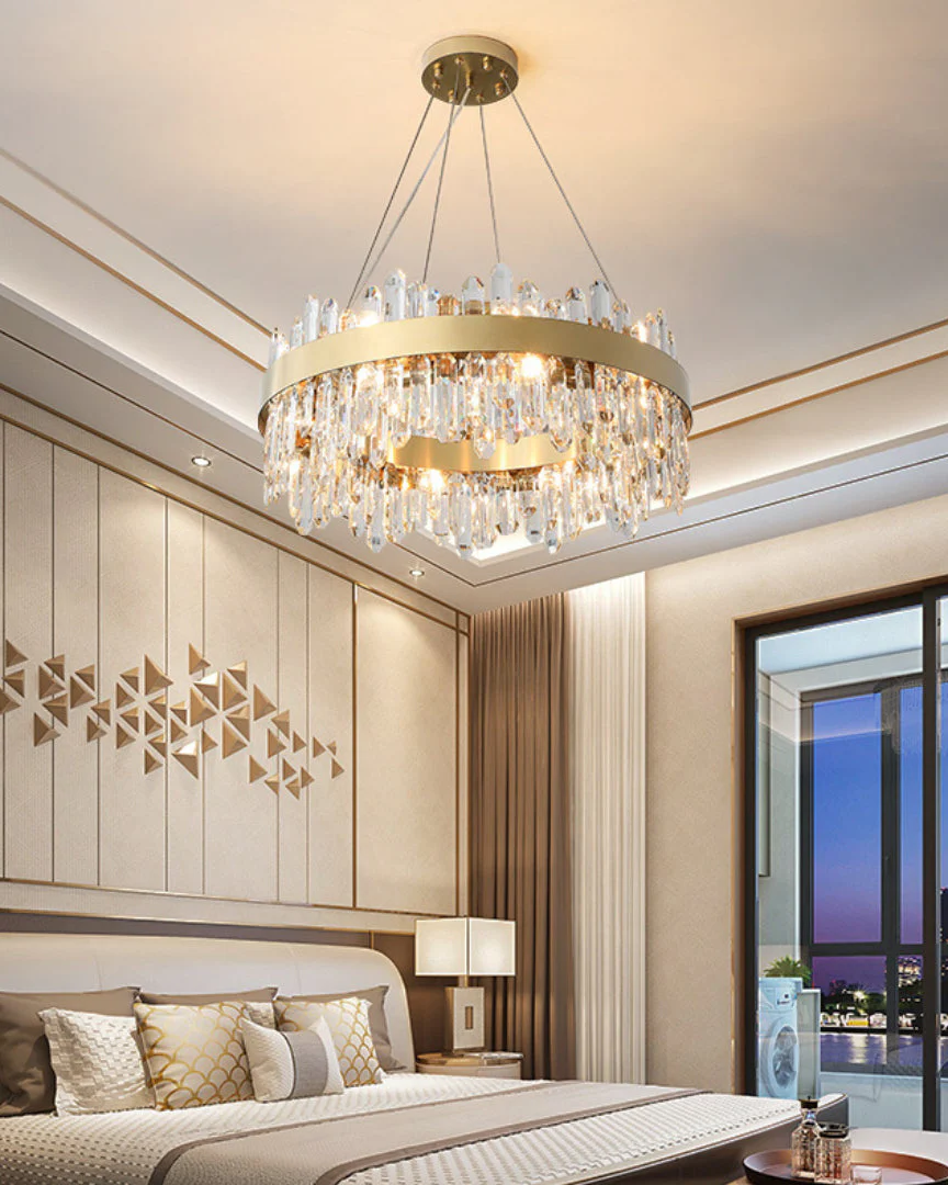 WOMO Round Crystal Chandelier-WM2488a - Image 6