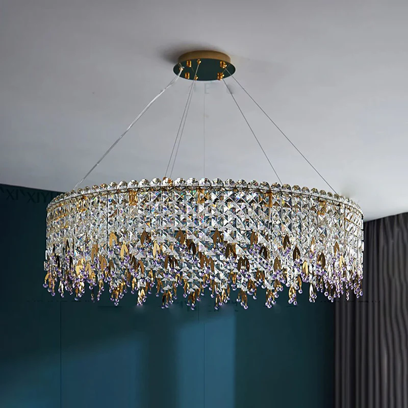 WOMO Round Crystal Chandelier-WM2630 - Image 13