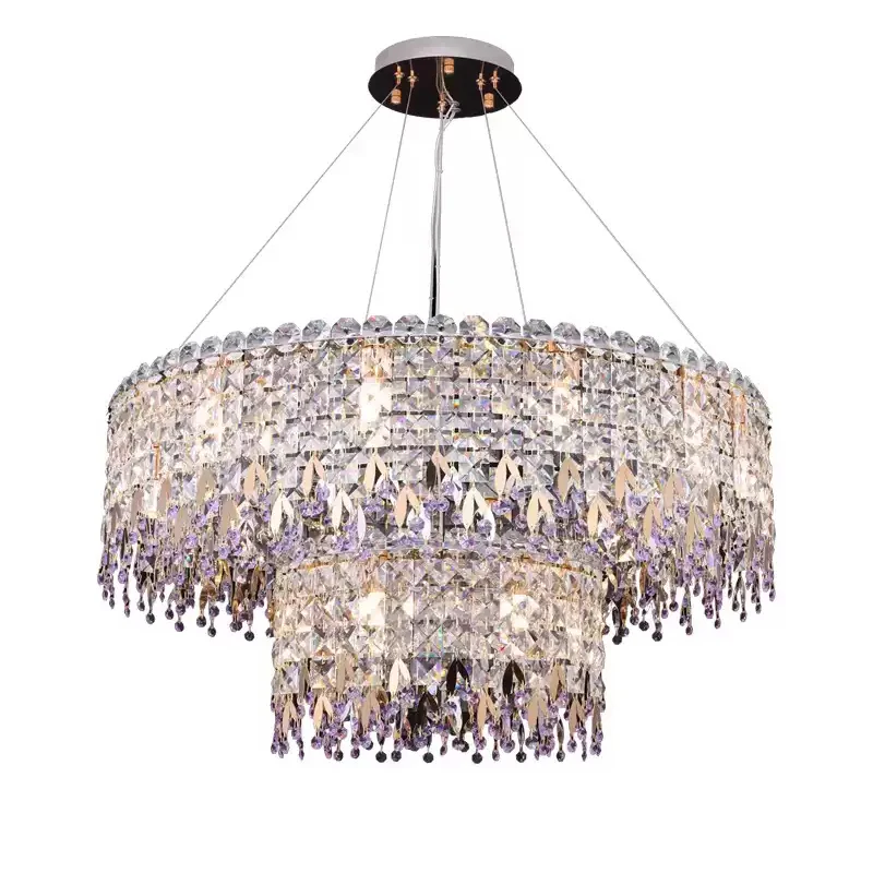 WOMO Round Crystal Chandelier-WM2630 - Image 17