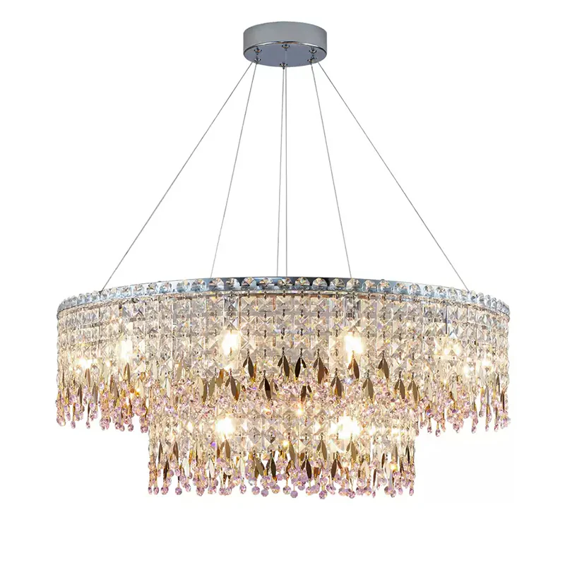 WOMO Round Crystal Chandelier-WM2630 - Image 19
