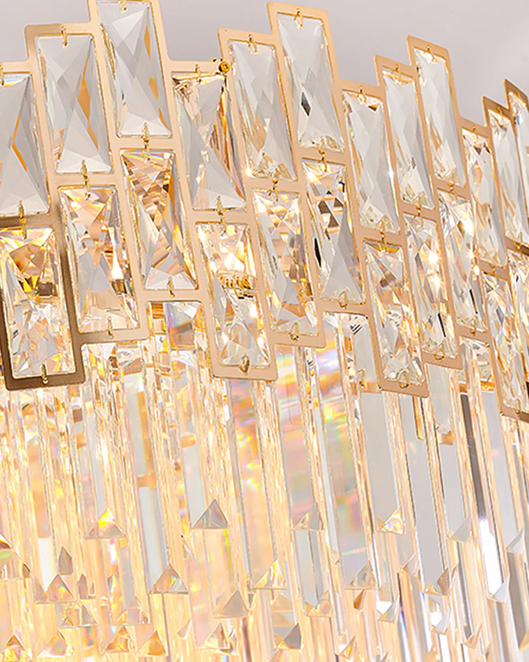 WOMO Round Crystal Chandelier-WM2782 - Image 10