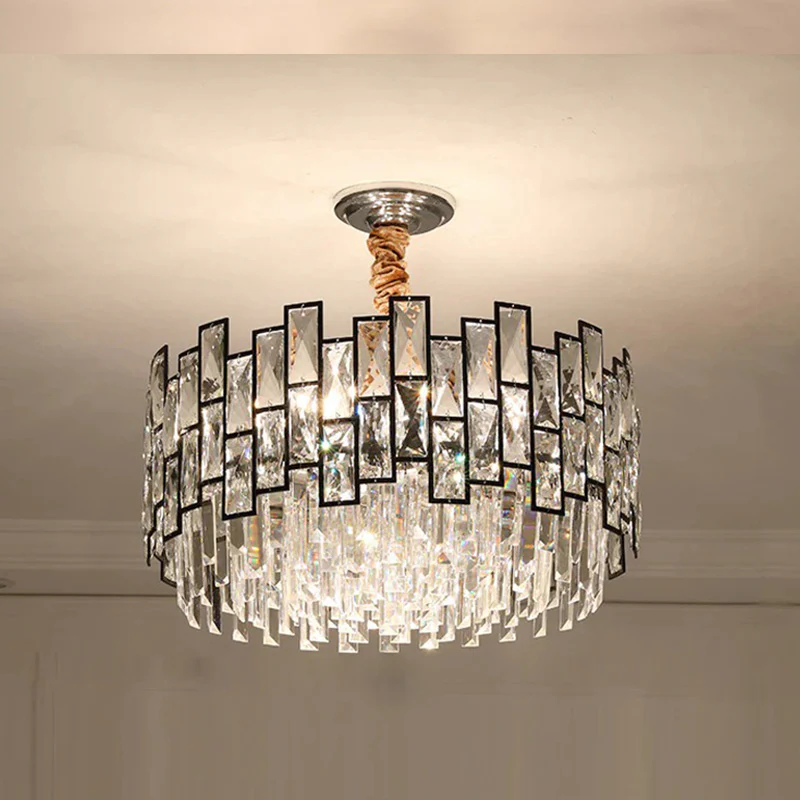 WOMO Round Crystal Chandelier-WM2782 - Image 11